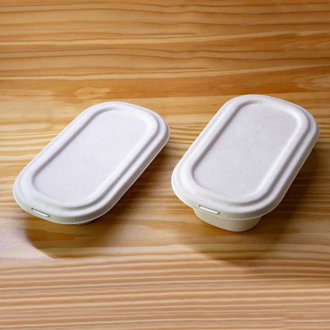 Leakproof and Microwave Disposable Biodegradable Food Container Take Out Lunch Boxes Environmentally Friendly Sugarcane Pulp