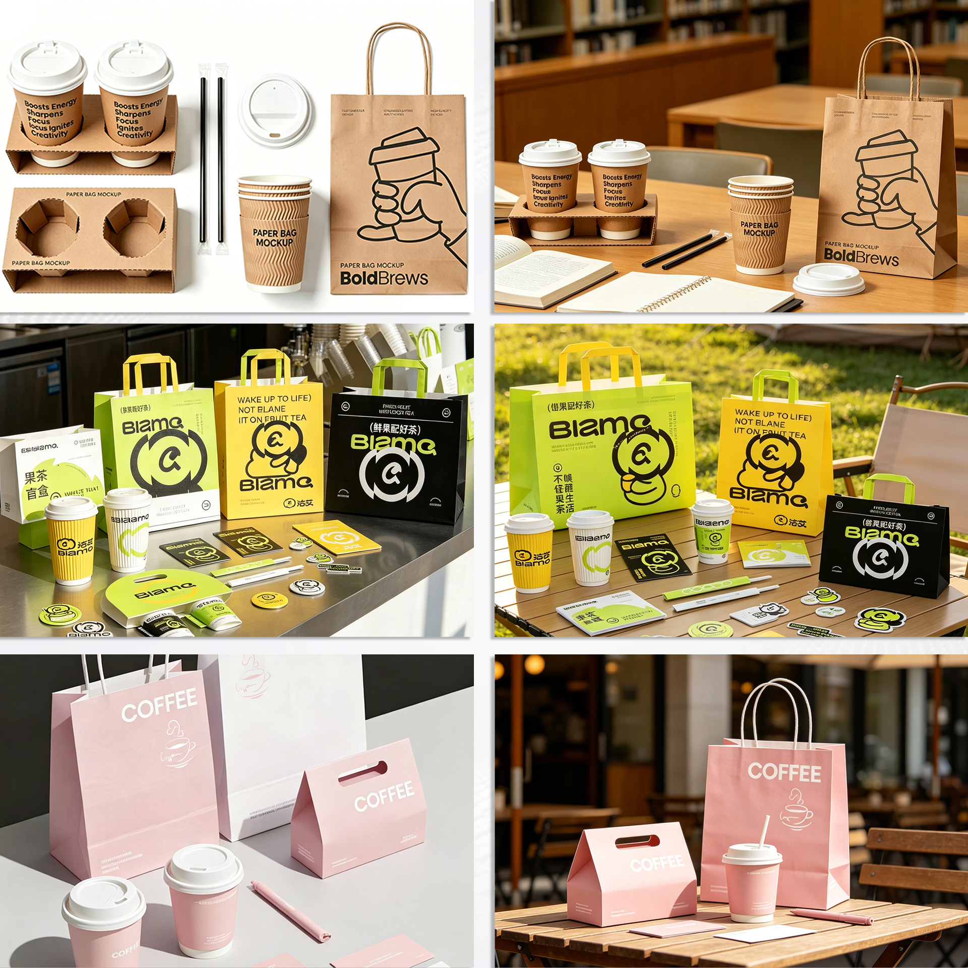 Disposable Corrugated Paper Cups Biodegradable Ripple Wall Paper Cups Custom-printed Ripple Paper Cup