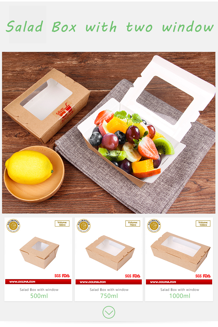 Salad Bowl to Go Packaging Options