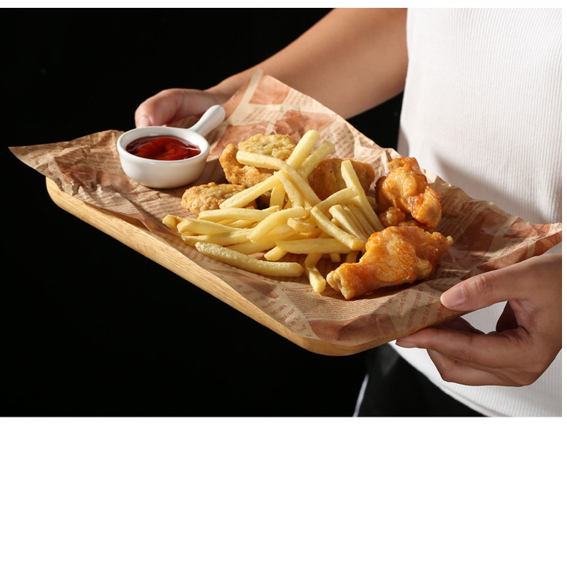 Food Grade Hamburger Wrapper, Greaseproof Paper, Beef Paper