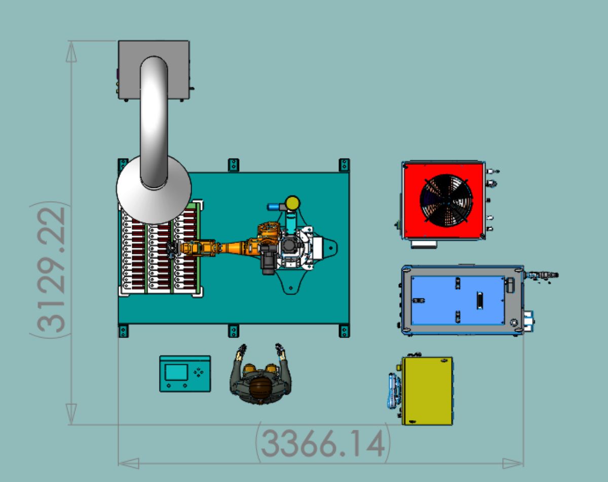 Laser metal deposition process 2