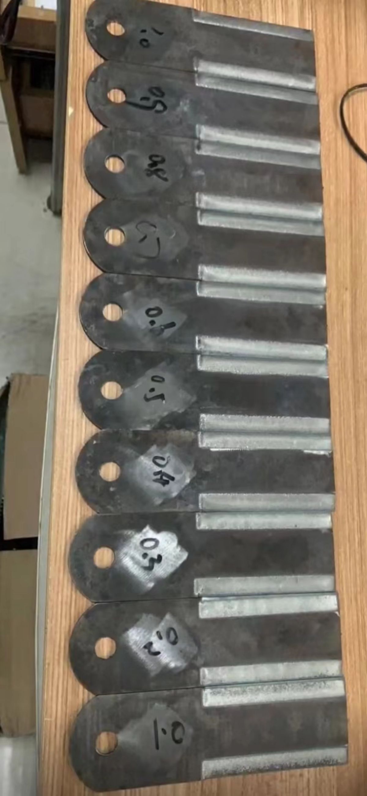 Laser metal deposition performance for blades