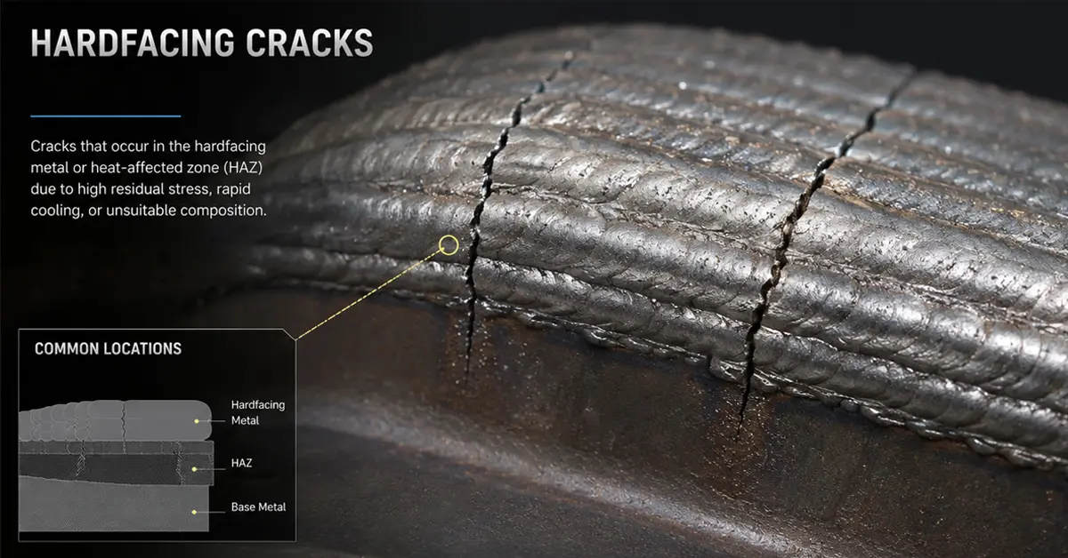 Hardfacing technology for oil gas mining power generation and heavy equipment manufacturing
