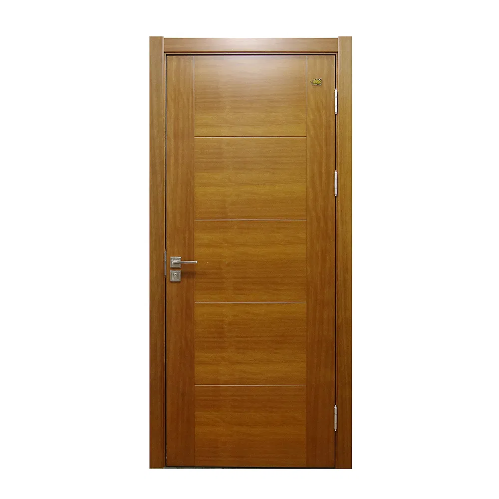 Designs de Portas de Madeira Modernas Preço Acessível de Portas de Madeira Personalizadas de Boa Qualidade Porta de Madeira Composta para Uso em Casa / Projeto