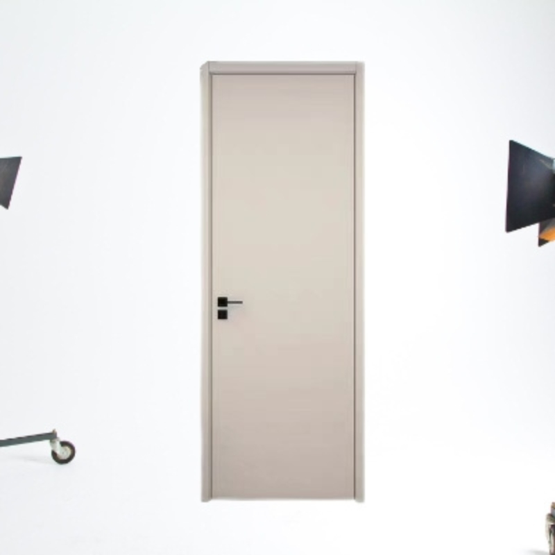 Porta interior WPC/PVC personalizada diretamente da fábrica da China para o mercado francês