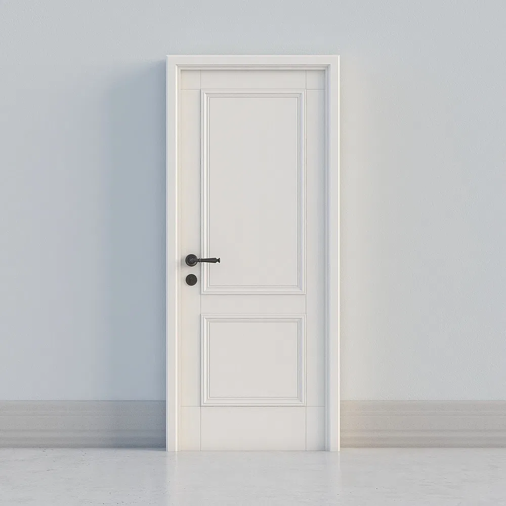 Porta HPL com Filme de PVC Acabamento Satin Estilo Creme Francês Armazenamento Multifuncional Design Livre
