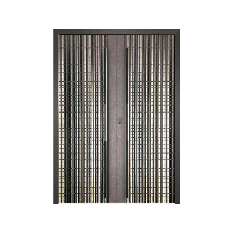Portas de Entrada de Vidro Resistente ao Fogo Premium para Casas de Aço