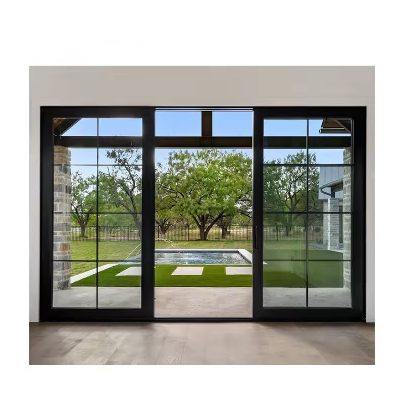 Porta de Correr de Alumínio Personalizada, Porta de Batente de Alumínio, Porta de Dobramento, Porta/Puerta de PD, Porta e Janela de Virar e Inclinar para Projetos de Vila, Apartamento, Hotel, Escritório e Escola