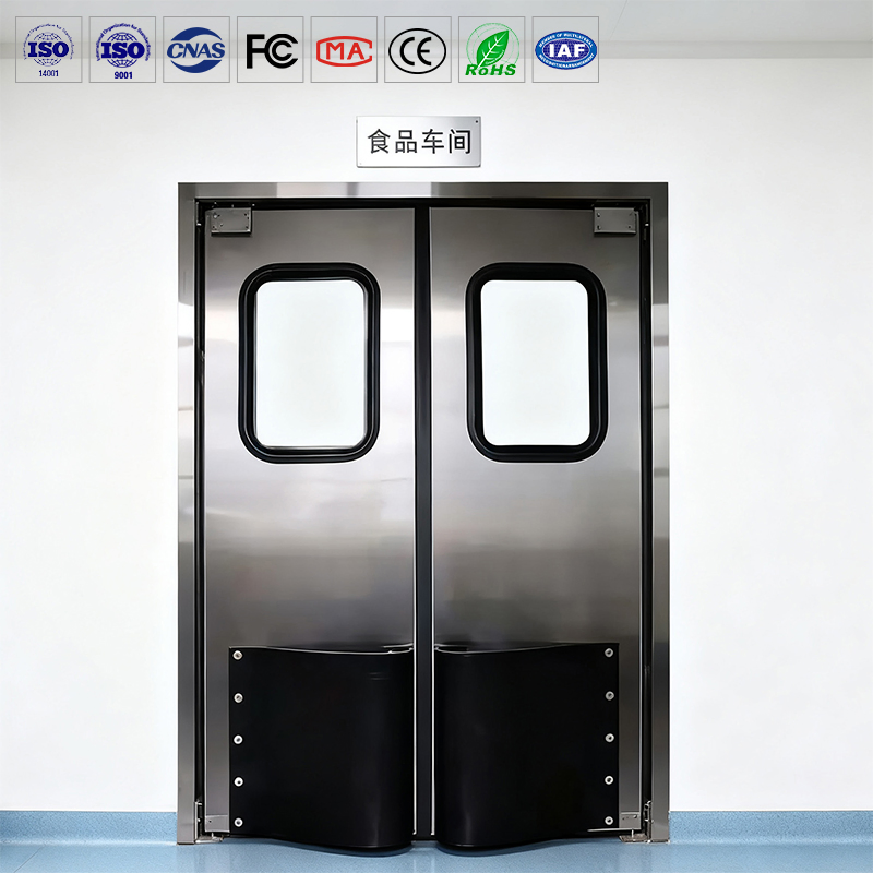 Porta de Aço Inoxidável Resistente ao Fogo para Laboratório com ISO9001 Porta Moderna