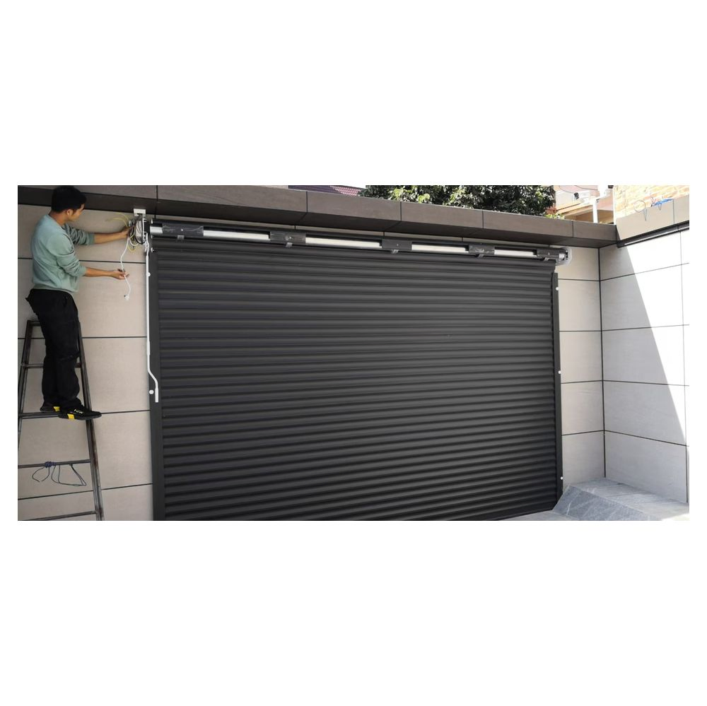 Portão Rolante Resistente ao Fogo de Grau Industrial – Construção em Aço Galvanizado (EN 13501-2 Certificado)