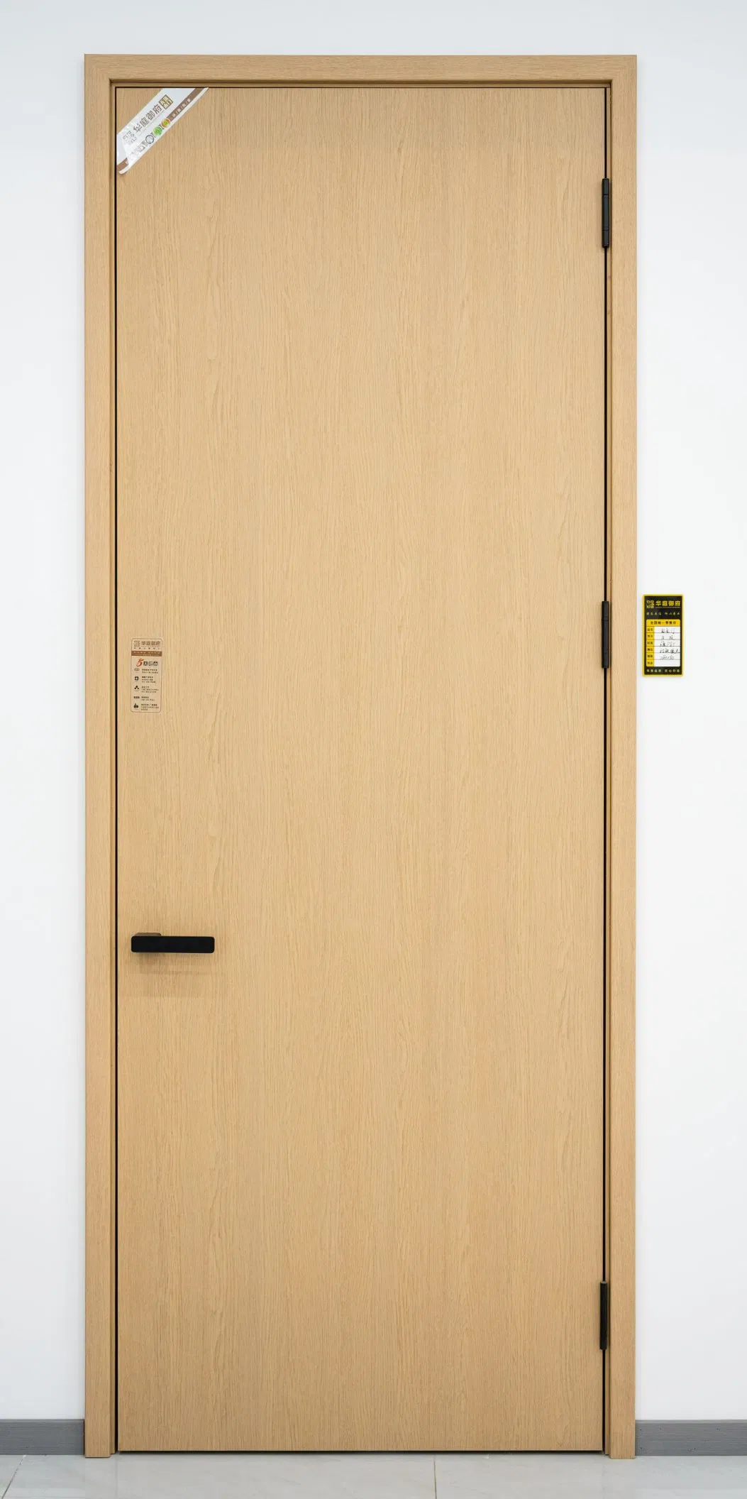 Fornecedor de alta qualidade da China, porta composta de madeira ecológica personalizada e à prova de som para hotel, hospital, casa e quarto