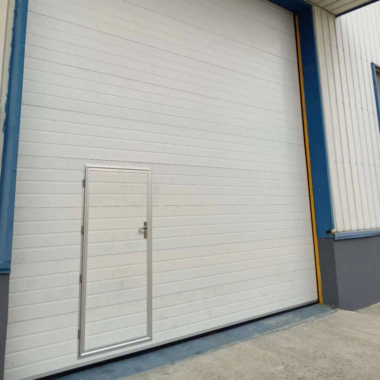 Porta de Aço Rolante Resistente ao Fogo com Link Fusível e Controle Manual de Sobrecarga