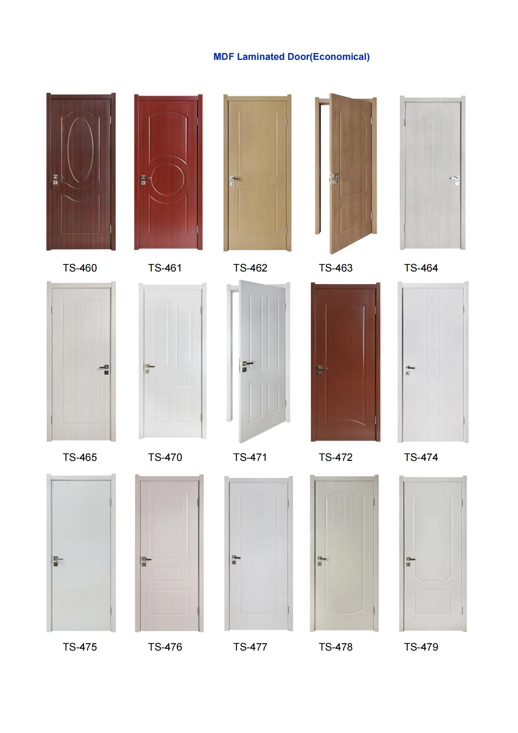 Design de Porta de Vidro para Banheiro de Fábrica da China, Porta de Banheiro de PVC UPVC, Porta de Banheiro de Plástico PVC, EPDM