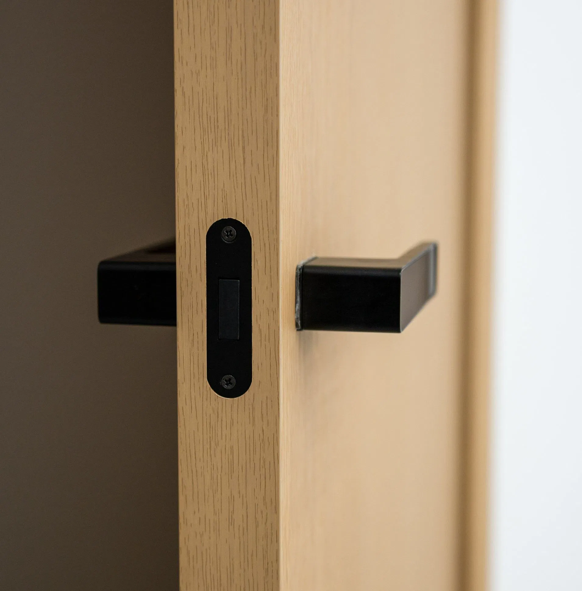 Fornecedor de alta qualidade da China, porta composta de madeira ecológica personalizada e à prova de som para hotel, hospital, casa e quarto
