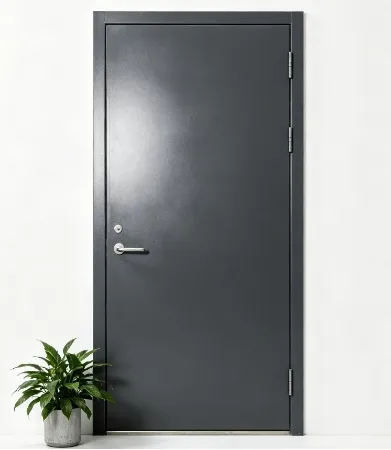 Porta de Aço Resistente ao Fogo