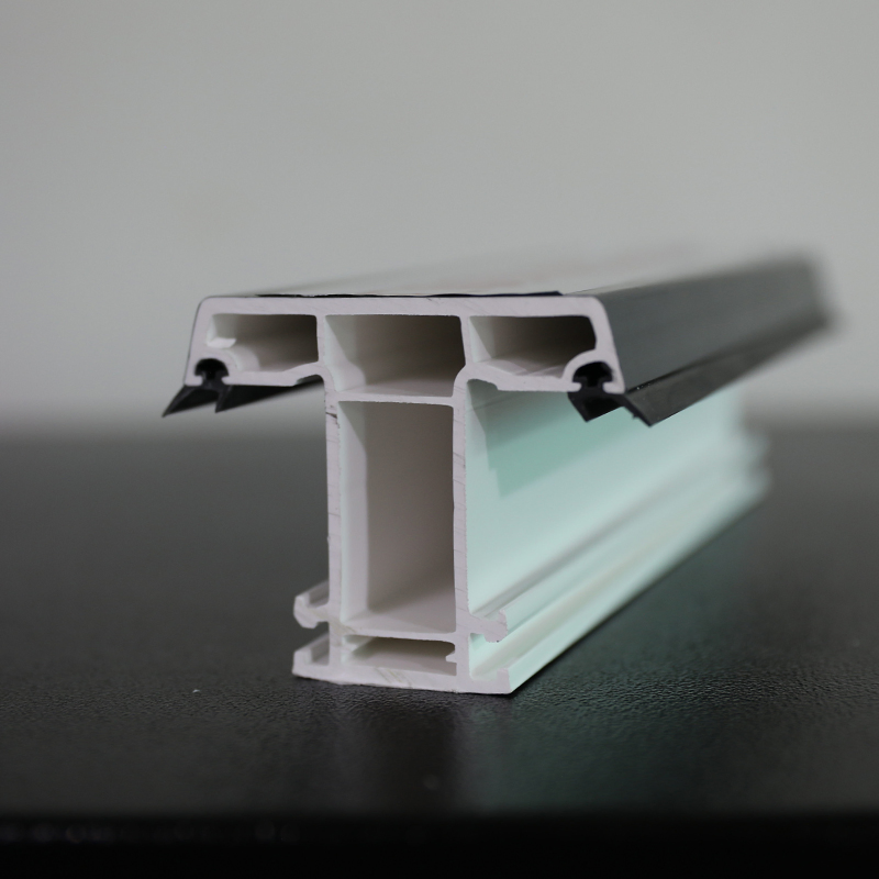 Perfil de Janela de PVC Durável, Janela de Batente UPVC, Porta à Prova de Som