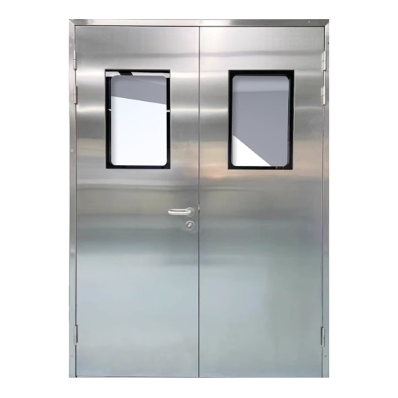Porta de Aço Inoxidável Resistente ao Fogo para Laboratório com ISO9001 Porta Moderna