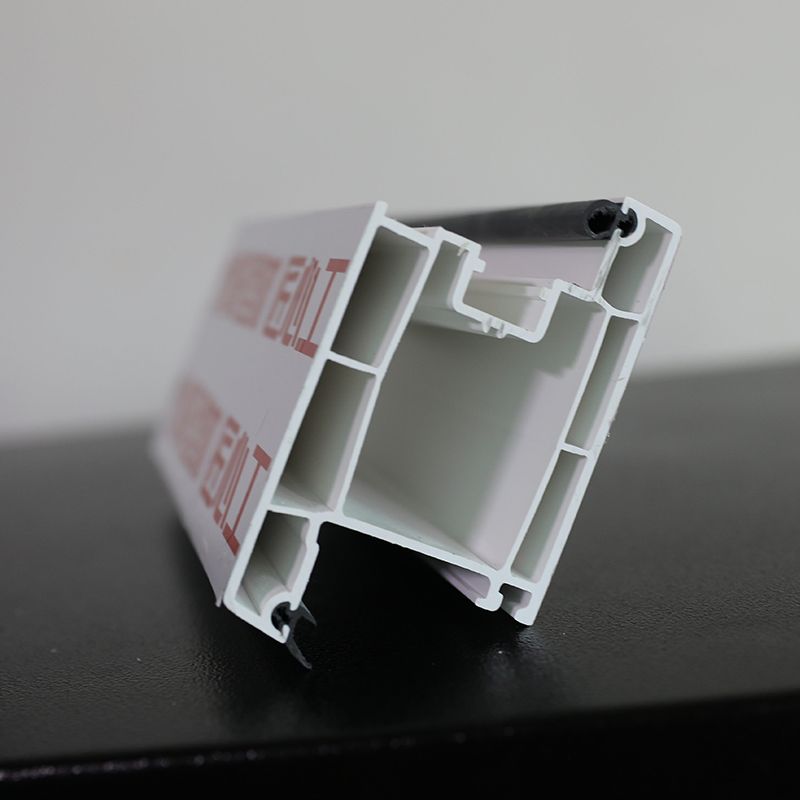 Perfil de Janela de PVC Durável, Janela de Batente UPVC, Porta à Prova de Som