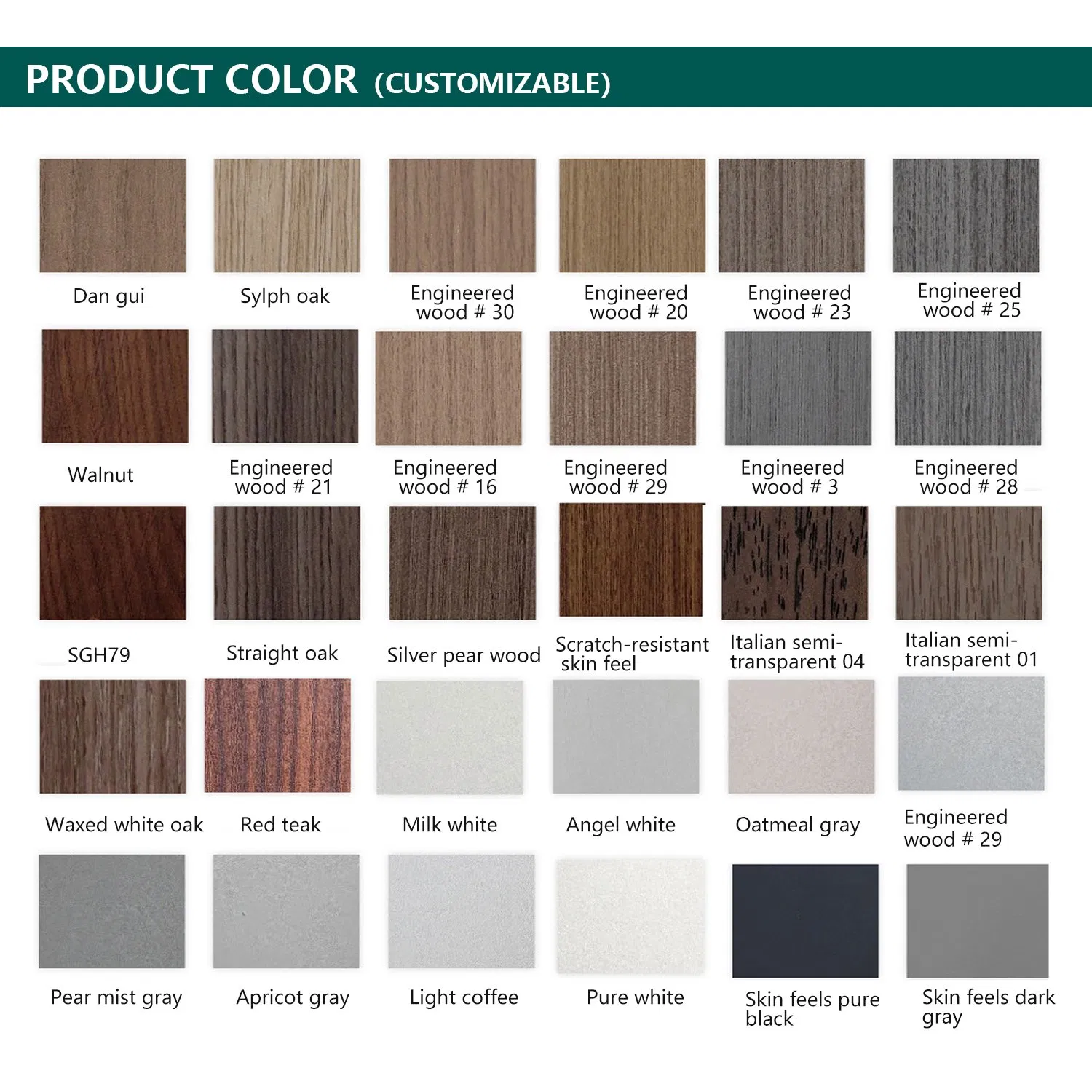 Preço de Fábrica Atacado Moderno Plano Simples Moda Cliente Deslizante Interior Sólido de Madeira WPC PVC MDF Aço Metal Vidro Segurança Entrada Porta de Madeira da Casa