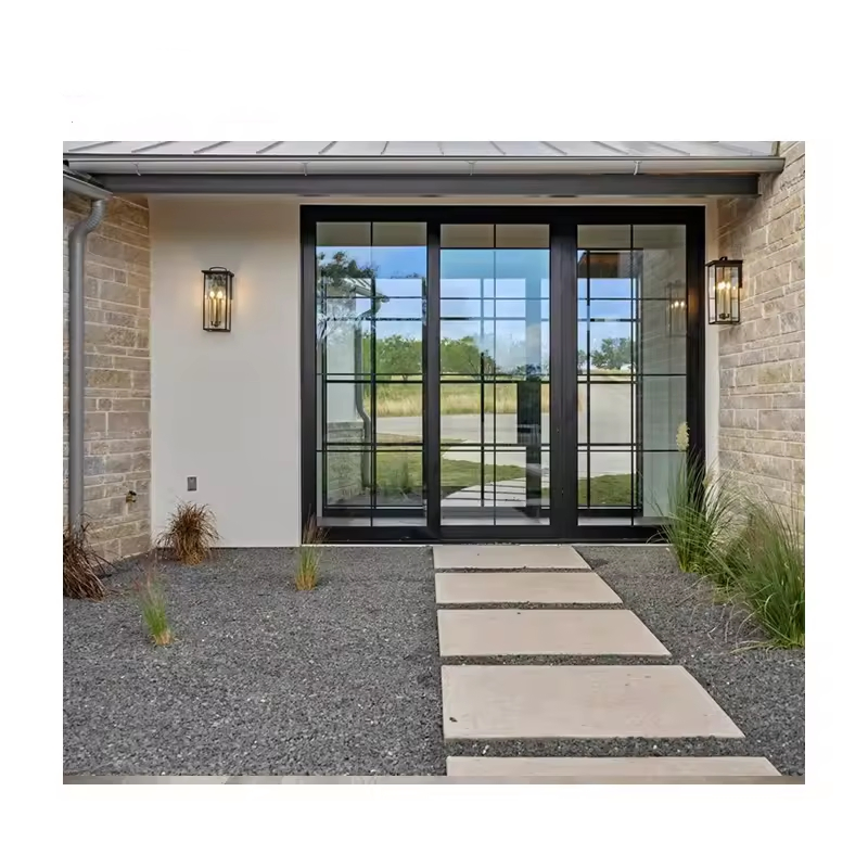 Porta de Correr de Alumínio Personalizada, Porta de Batente de Alumínio, Porta de Dobramento, Porta/Puerta de PD, Porta e Janela de Virar e Inclinar para Projetos de Vila, Apartamento, Hotel, Escritório e Escola