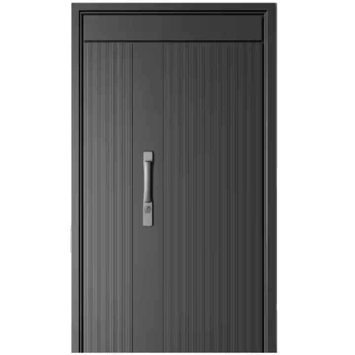 Portas de Entrada Externas de Metal Armado Zonle, Porta de Segurança de Aço, Entrada Principal para Casa, Vila, Apartamento