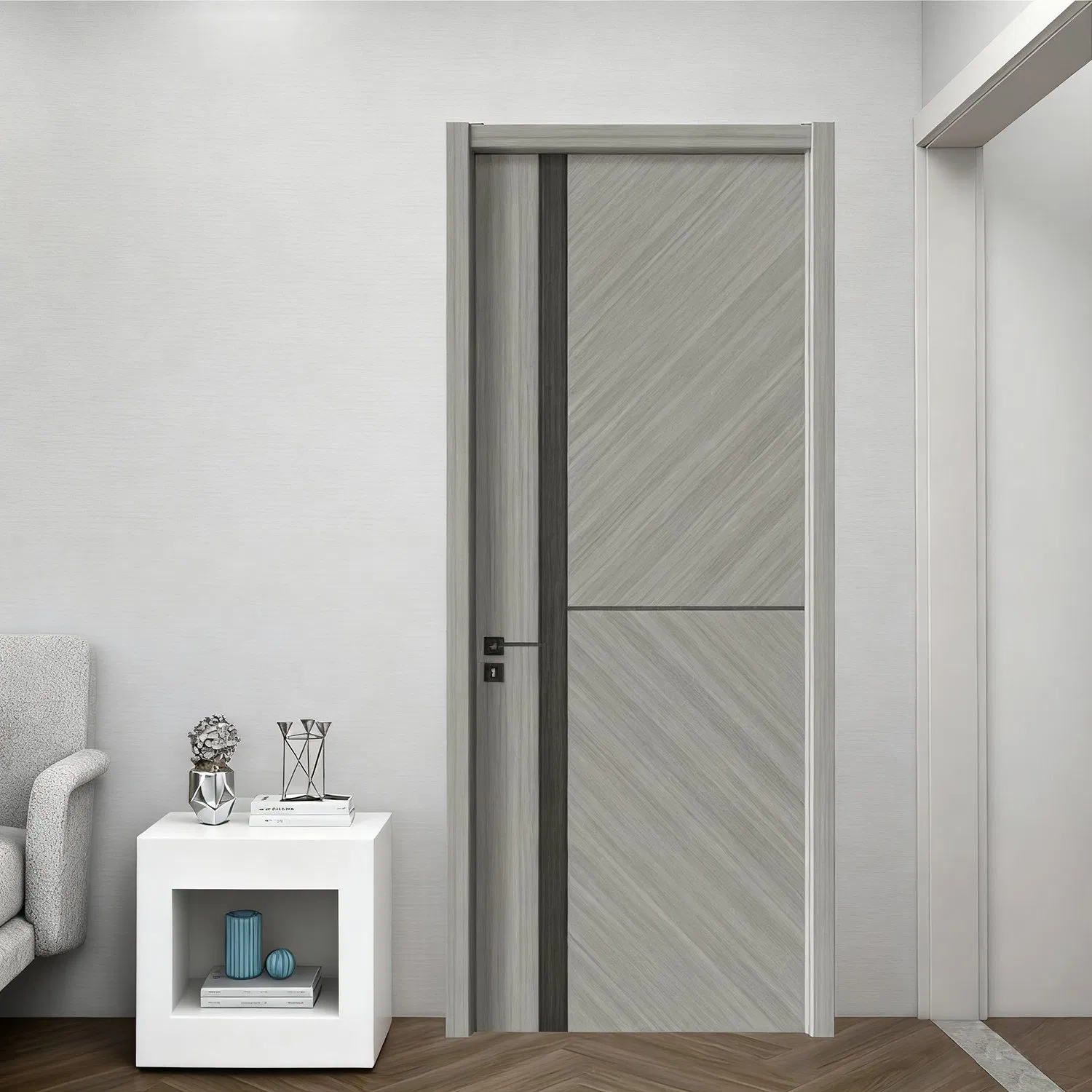 Preço de fábrica para porta de banheiro, quarto, vidro deslizante, alumínio, pivotante, pátio, aço, metal, MDF, madeira, gravação em madeira, composto de PVC, para hotel e hospital