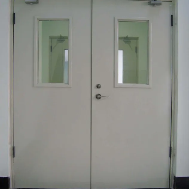 Porta de Aço Residencial de Segurança Resistente ao Fogo de Grau Aço Certificado para Edifícios Multifamiliares