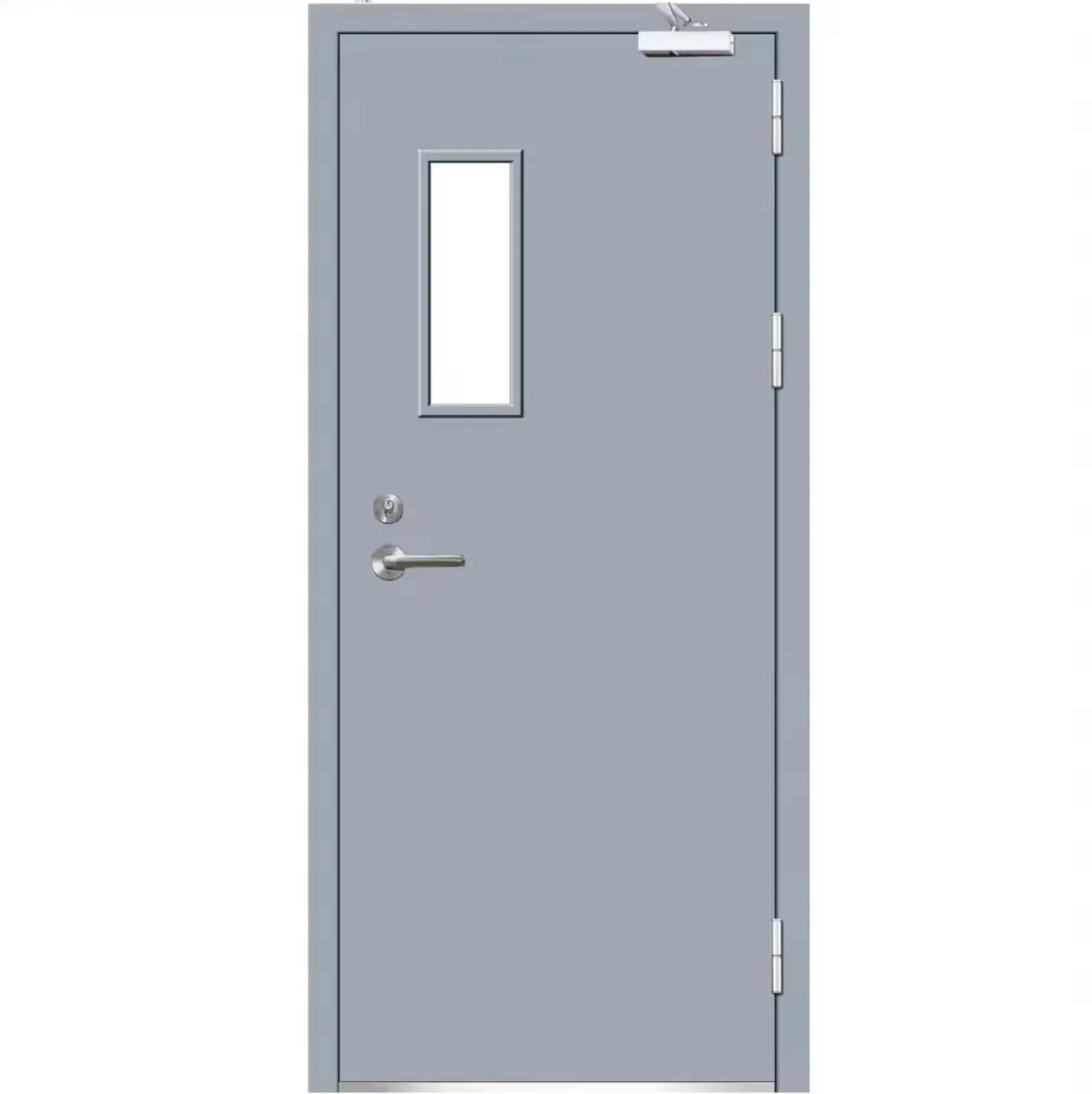 Portas de Aço Resistente ao Fogo para Uso Residencial e Comercial 20-180 Minutos, Portas Metálicas Resistentes ao Fogo