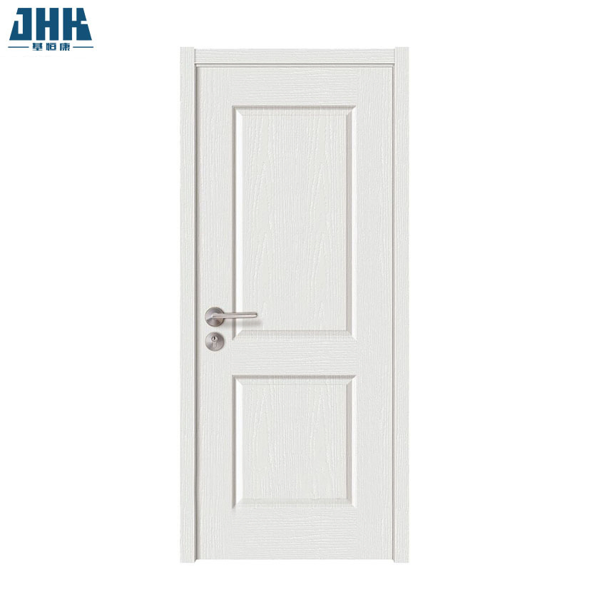 JHK-017 Porta de Madeira Sólida Oca Branca para Interior