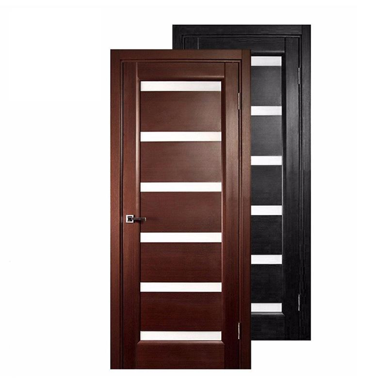 Porta de Madeira Acústica Interior Laminada em MDF para Entrada de Apartamento, Hotel, Hospital, Escola