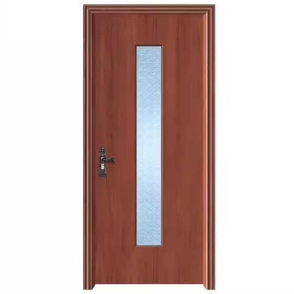 Porta de Madeira Acústica com Classificação de Fogo da Fábrica de Foshan, Porta de Madeira à Prova de Fogo para Hotel, Hospital, Escola, Apartamento