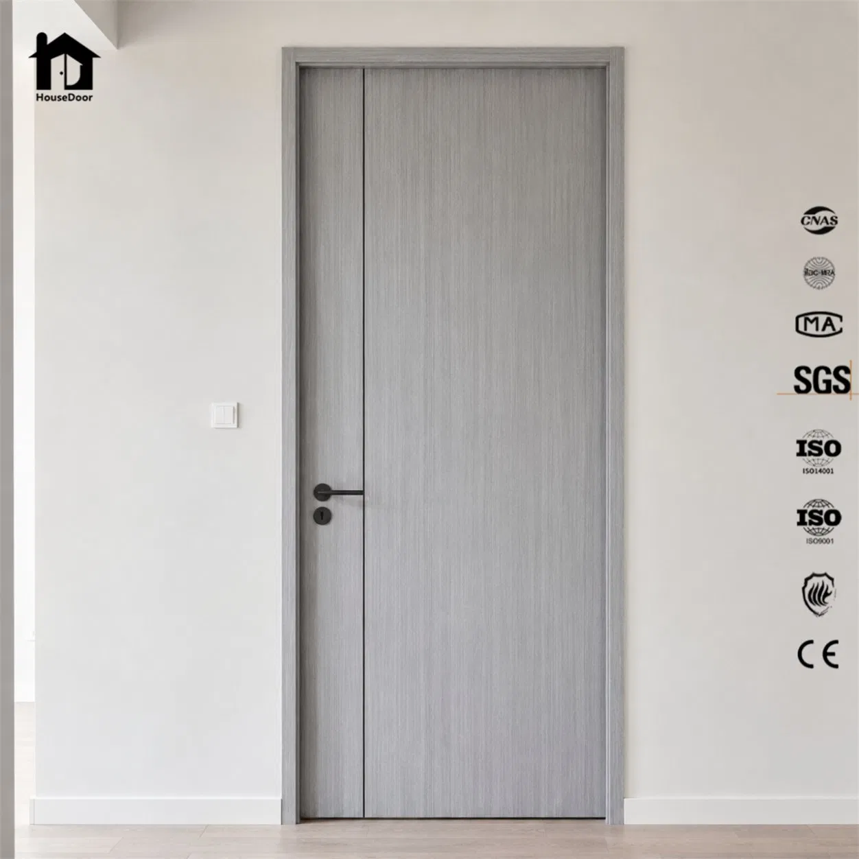 Project WPC Interior Door Invisible Door Ghost Door PVC Door UPVC Door Doors Wooden Flush Door Wood Interior Door Wholesale