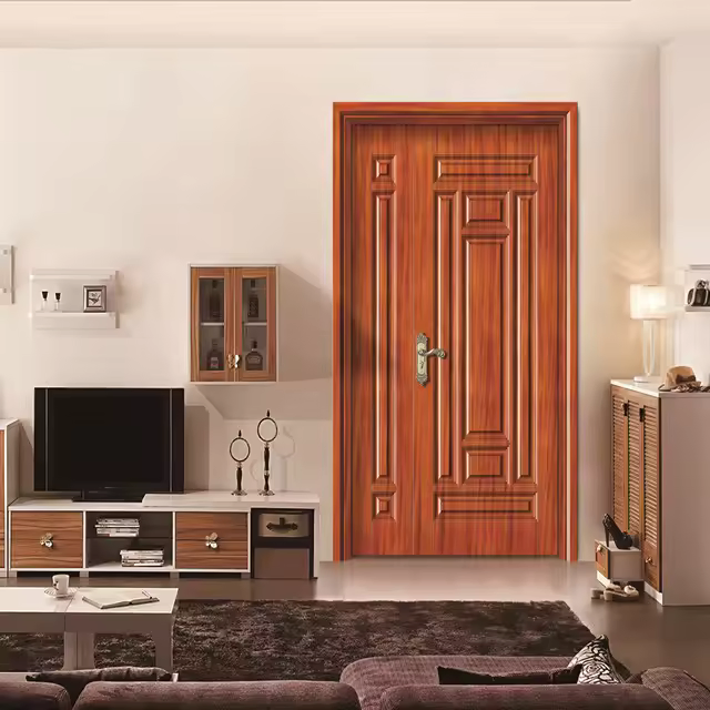 Portas de Interior para Escritórios Escolares em WPC/UPVC/PVC Premium para Projetos