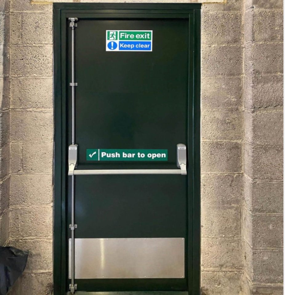 2025 Última Porta de Aço Resistente ao Fogo UL Porta de Fogo