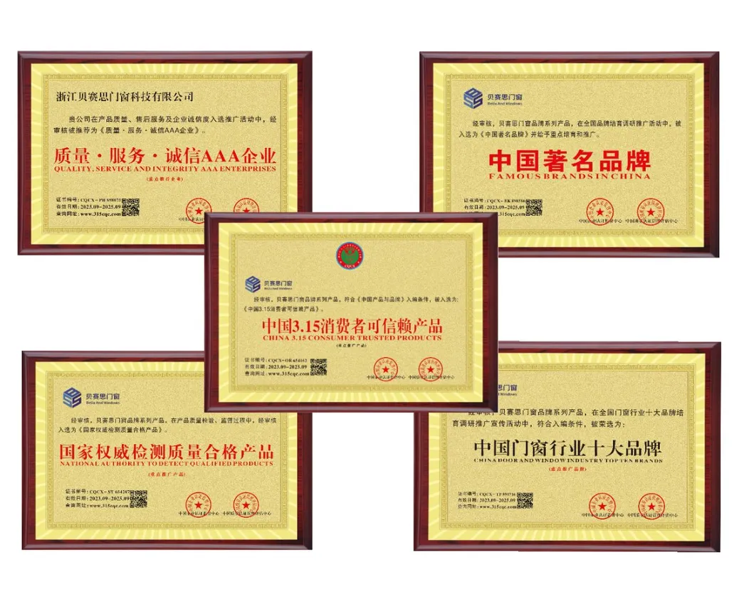 Certificações de qualidade