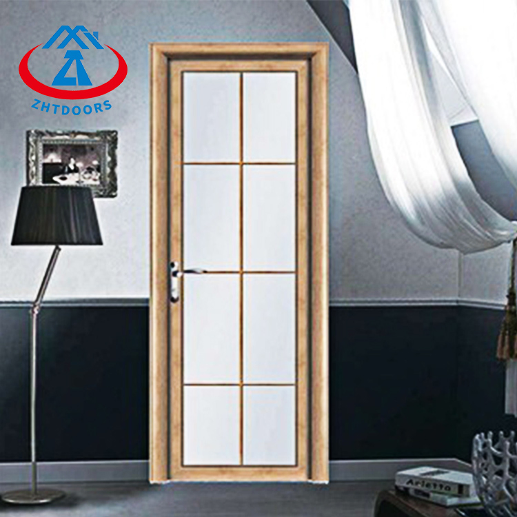 Portas de Metal de Vidro Resistente ao Fogo Certificadas BS Zhtdoors, Vendendo Profissionalmente, Passageiro