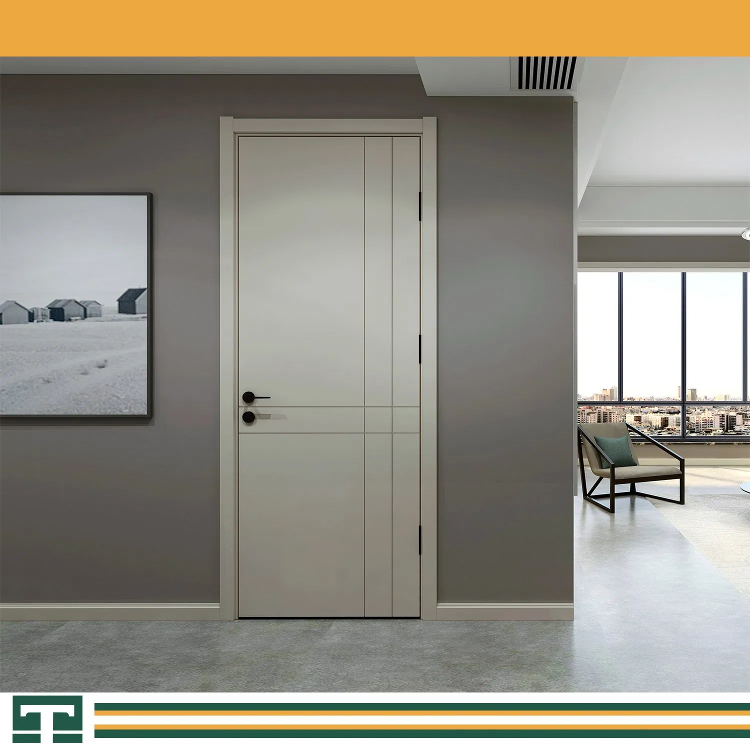 Porta de Entrada Deslizante de Duas Folhas em Madeira Sólida MDF Moderna para Interiores, Segurança, WPC, PVC, Acústica, Plástico Polímero, Cristal de Carbono, Estilo Shaker para Hotel