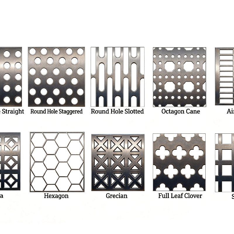 Versatile Galvanized Steel High Strength Commercial Ventilation Security Perforated Metal Sheet Mesh with Custom Colors