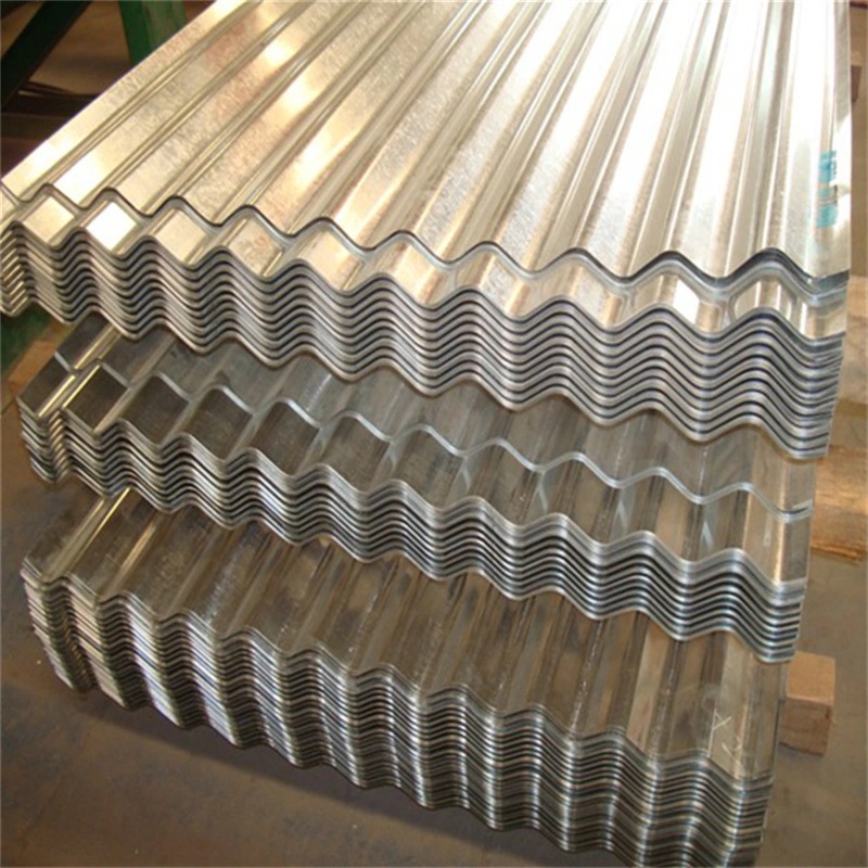 Factory Direct Sales 8 Foot Corrugated Metal 4x8 Galvanized Corrugated Steel Roofing Sheet
