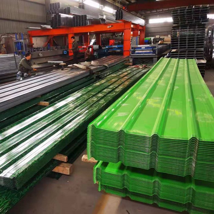 Color Coated Metal Steel Plate Corrugated Prepainted Galvanized Iron Roofing Sheet