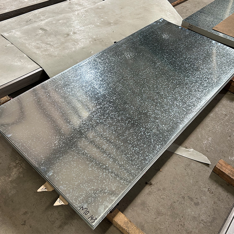 Matte Finish DX53D+ZF100 Galvannealed Steel Sheet Excellent Paint Adhesion for Automotive Panels High Galvanized Steel