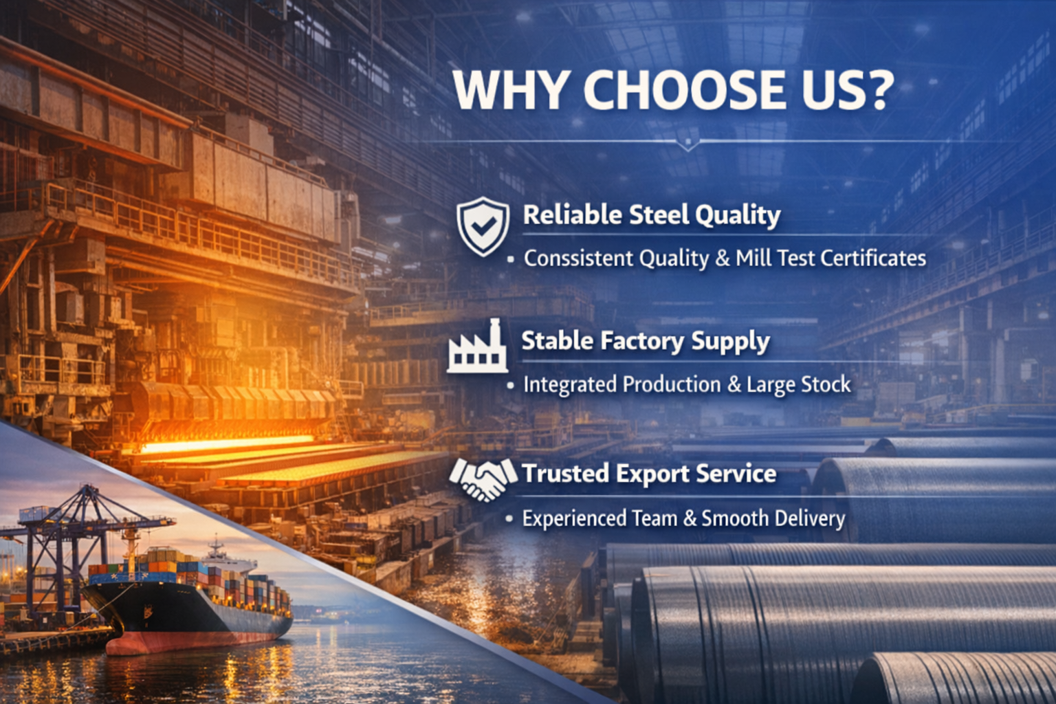 Why Choose Us Advantages Overview