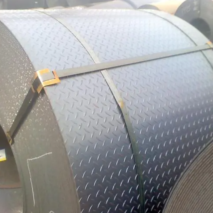 SS400 1.5-100mm Mild Steel Chequered Plate MS Checker Plate Checkered Steel Plate