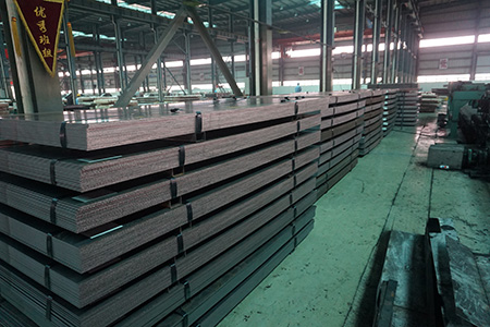 JIS G3125 SPA-H SPA-C steel sheets