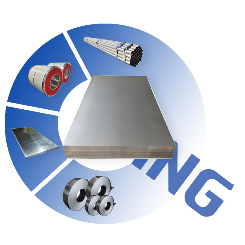 Factory Price Q235 Q345 Galvanized Steel Sheet SGCC-SGC570 Z10-Z29 Coating 0.125-3.5mm Thickness Bending Service