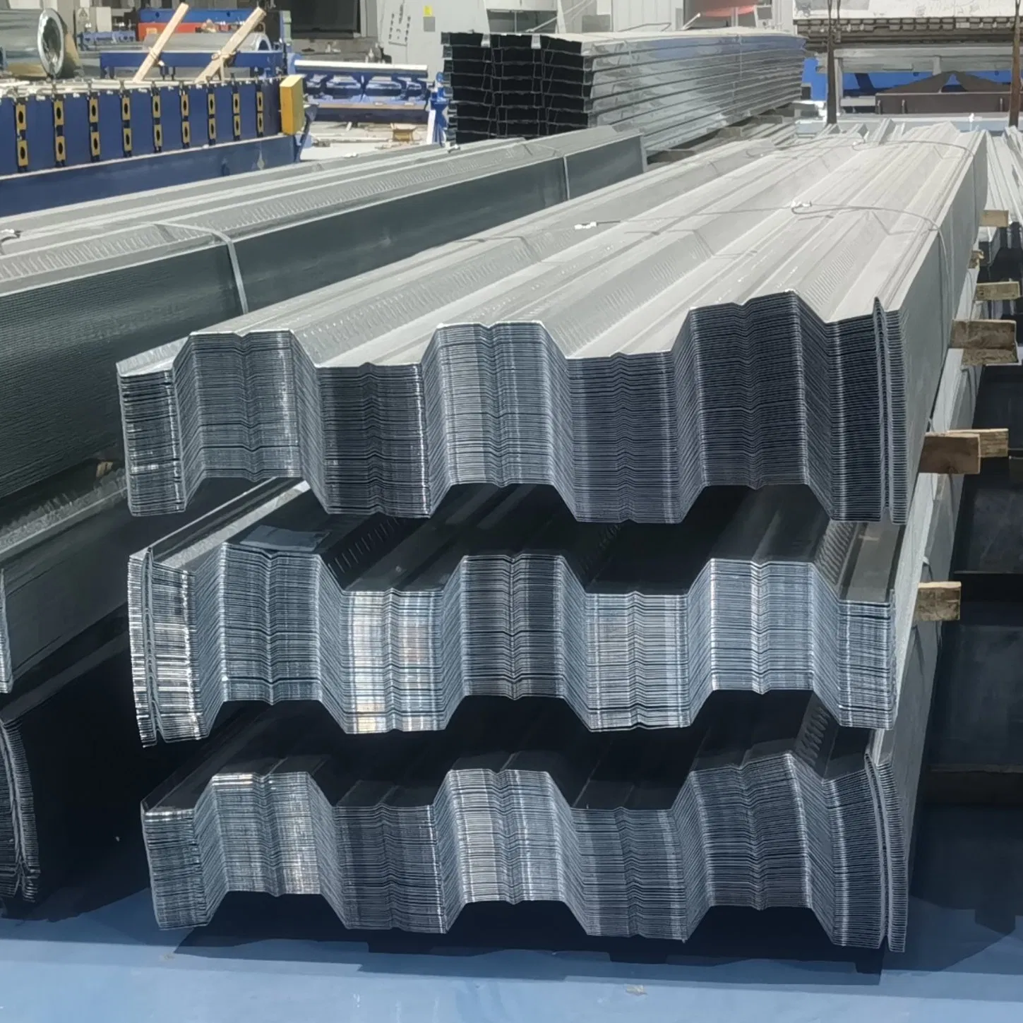 Galvanized Steel Sheet/Steel Structure Profiled Sheet Can Be Customized for Factory Roof/Wall Enclosure, Anti-Corrosion and High-Strength