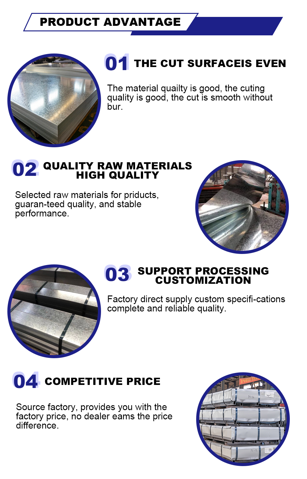 Galvanized steel plate sheet image 2