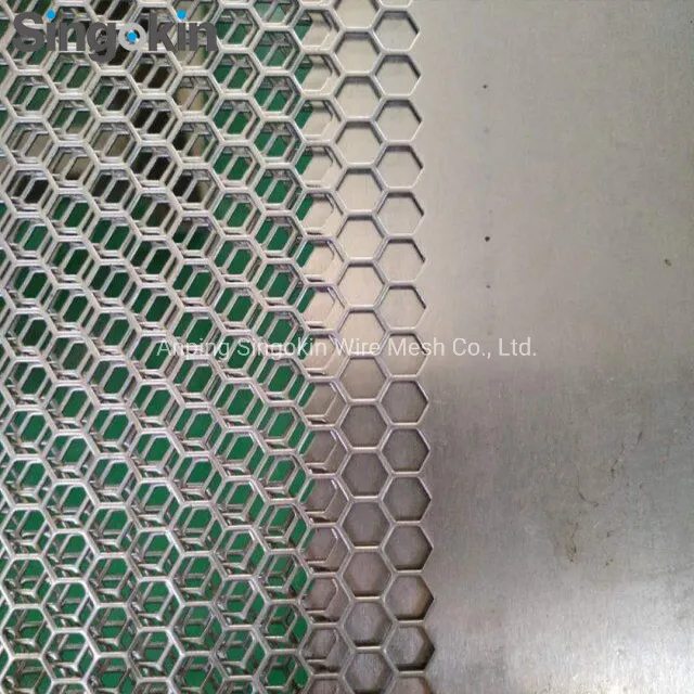 1mm 1.2mm Hole Diameter Stainless Steel 304 Perforated Sheet Punched Metal Stainless Steel Perforated Sheet