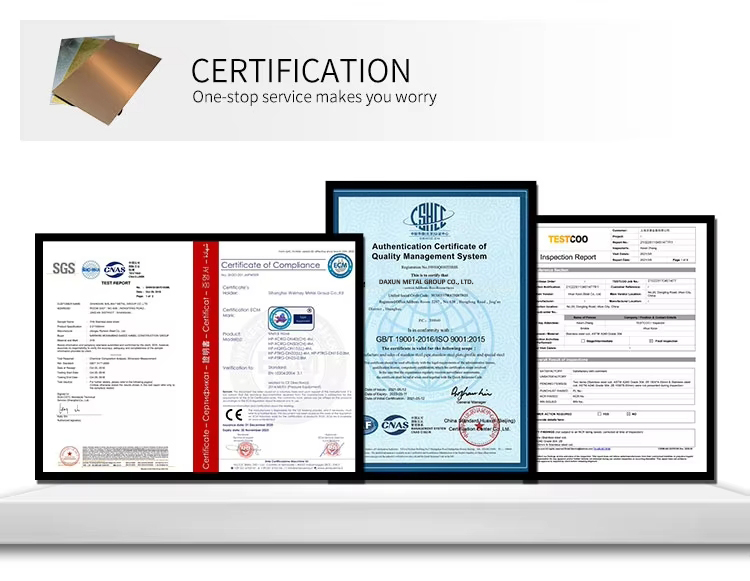 Certifications
