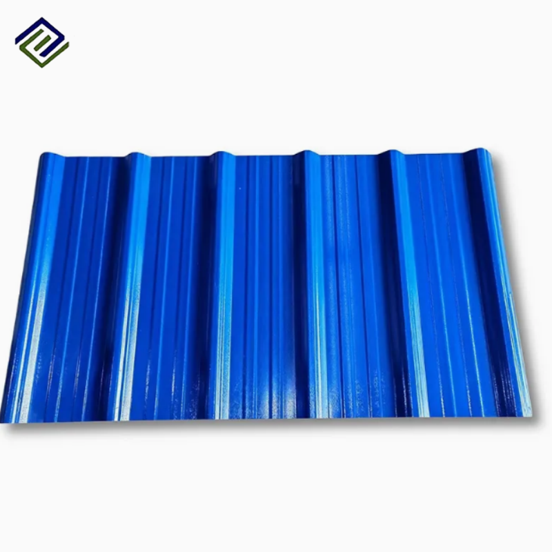 Modern Insulation Waterproof PVC UPVC Corrugated ASA Coated Roofing Sheets Trapezoid Residential/Warehouse Roofing Panels